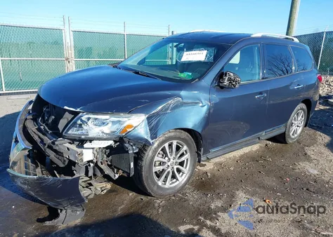 2014 Nissan Pathfinder Sl from USA, damaged, VIN 5N1AR2MM9EC620754